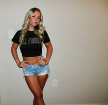 Load image into Gallery viewer, ESSENTIAL RHINESTONE BABY TEE