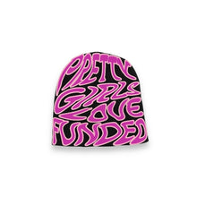 Load image into Gallery viewer, Pretty girls love funded beanie
