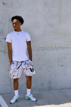 Load image into Gallery viewer, WHITE CAMO MESH SHORTS
