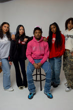 Load image into Gallery viewer, Pink rhinestone Hoodie
