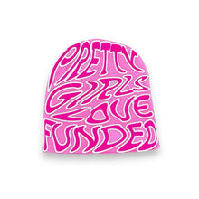 Load image into Gallery viewer, Pretty girls love funded beanie
