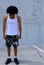 Load image into Gallery viewer, BLACK CAMO MESH SHORTS
