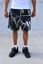 Load image into Gallery viewer, BLACK CAMO MESH SHORTS
