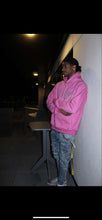 Load image into Gallery viewer, Pink rhinestone Hoodie

