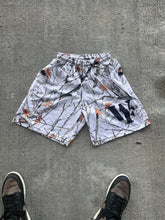 Load image into Gallery viewer, WHITE CAMO MESH SHORTS
