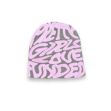 Load image into Gallery viewer, Pretty girls love funded beanie
