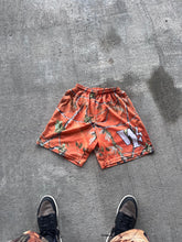 Load image into Gallery viewer, ORANGE CAMO MESH SHORTS
