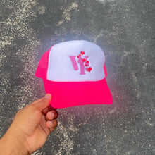 Load image into Gallery viewer, Pink trucker hat
